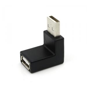 USB 2.0 down angled adapter M/F