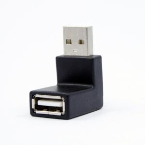 USB 2.0 up angled adapter M/F