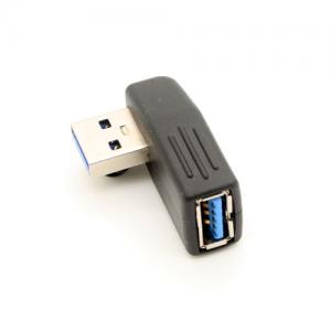 USB 3.0 Left Vertical angled adapter M/F