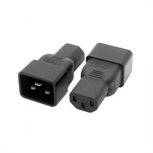 IEC 320 C13 to IEC 320 C20 adapter, C20 to C13 adapter