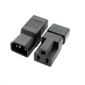 IEC C14 to Nema 5-15R adapter low profile