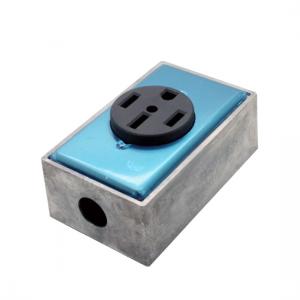 Nema 14-50R socket with wall mount box