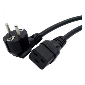 CEE7 to C19 power cord 1.8M