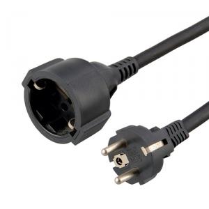 European 3Pin Power extension Cord 1.8M