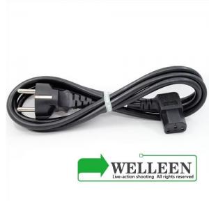 IEC SCHUKO (EURO) PLUG TO C13 right angle power cord 