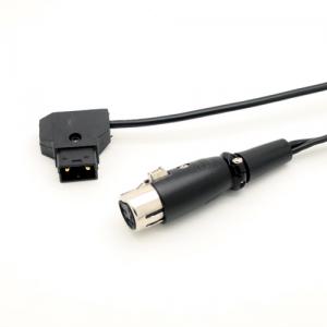 D-tap to 4pin Din female for On-camera HD Field Monitors 0.45meter 