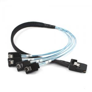Mini SAS 36pin (SFF-8087) to 4XSATA cable, 0.5m 