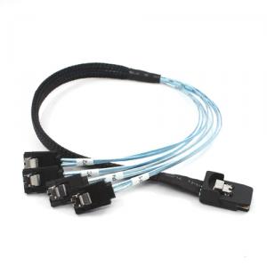 Mini SAS 36pin (SFF-8087) to 4XSATA cable Reverse cable, 0.5m 