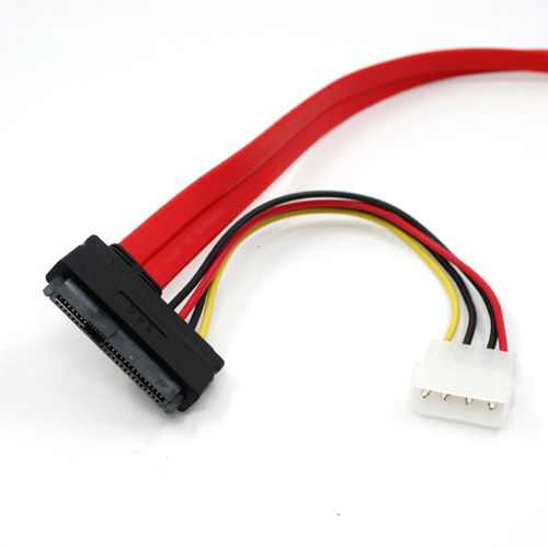 SAS 29-PIN TO 2 SATA/4-PIN POWER SFF-8482 to 2xSATA ,0.5m