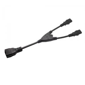  1FT AC C20 TO 2XC13, C20 power Splitter Y cable