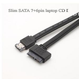 slim SATA 7+6pin cable, Slim SATA 13pin to Power eSATA, 0.5m 