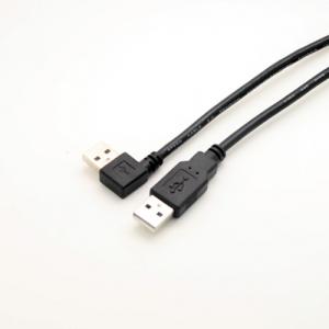 1FT USB 2.0 A male to right angle A male cable, 1ft