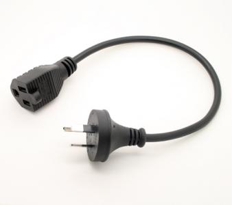 Australia to US power adapter, AU male to US female adapter