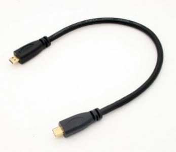 Short Micro HDMI to Micro HDMI cable M/M