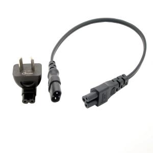 2 in 1 Australia short adapter cable for IEC C5 & C7