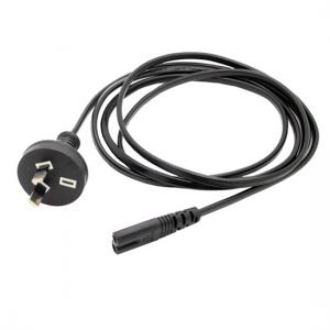 SAA Australia 2pin male to C7 female cable 2m