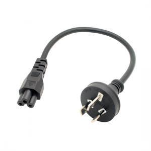 1ft short SAA Australia plug to IEC C5 micky female for Notebook 