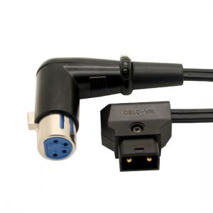 D-Tap to XLR 4 Pin Angled Cable 